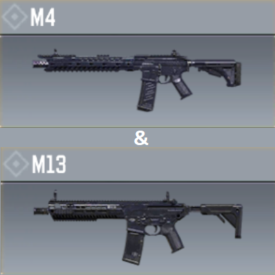 CALL OF DUTY - MOBILE. Macros for M4 and M13