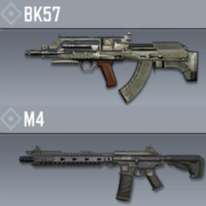 CALL OF DUTY - MOBILE. Macros for BK57 and M4