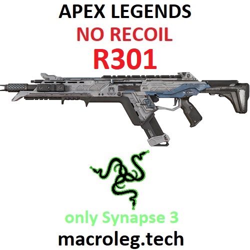 APEX LEGENDS. Macros for R301